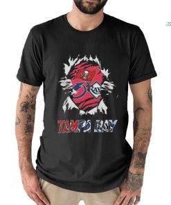 Blood Inside Me Tampa Bay Sport Team Rays X Buccaneers X Lightning X 2024 T shirt