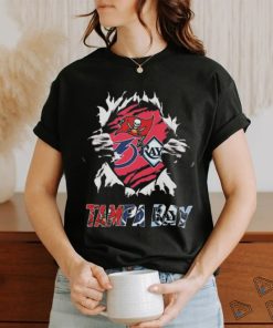 Blood Inside Me Tampa Bay Sport Team Rays X Buccaneers X Lightning X 2024 T shirt