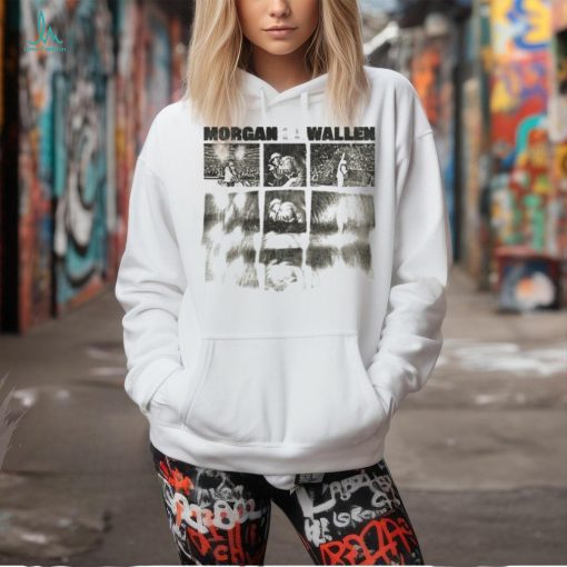 Blurry Live Photo Cream Shirt Morgan Wallen Merch shirt
