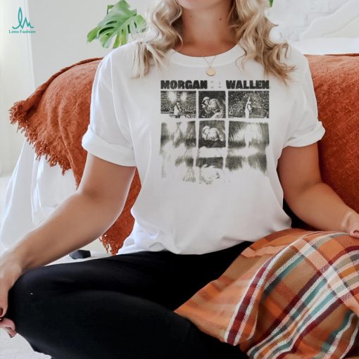 Blurry Live Photo Cream Shirt Morgan Wallen Merch shirt