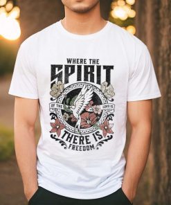 Boho Bible Verse There Is Freedom Christian Gift T Shirt