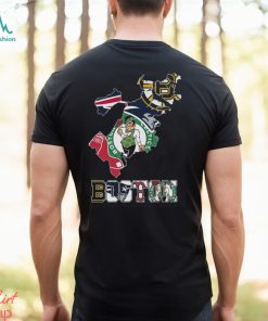 Boston Celtics Boston Bruins Red Sox New England Patriots Proud Of Boston T Shirt