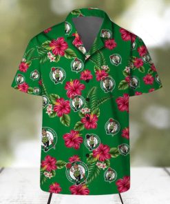 Boston Celtics Cute Flower Hibiscus Tropical Hawaiian Shirt And Shorts