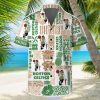 Boston Celtics Hawaii Set Summer Pattern 3D Hawaiian Shirt And Shorts