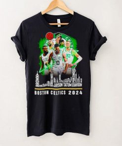 Boston Celtics basketball 2023 City Player Names fan shirt