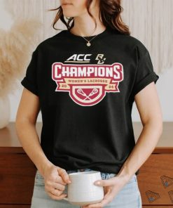 Boston College Eagles 2024 ACC Women’s Lacrosse Tournament Champions shirt
