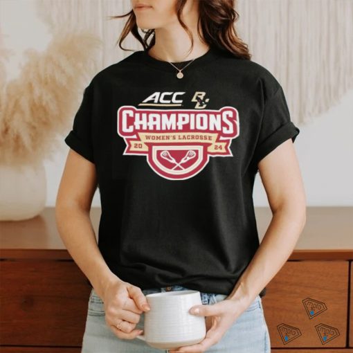 Boston College Eagles 2024 ACC Women’s Lacrosse Tournament Champions shirt