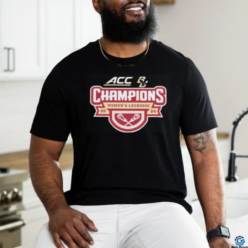 Boston College Eagles 2024 ACC Women’s Lacrosse Tournament Champions shirt