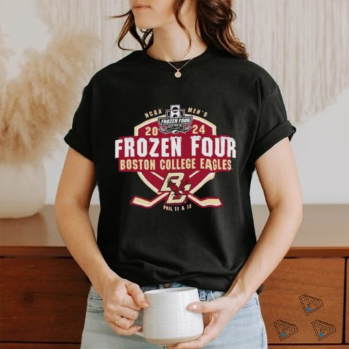 Boston College Eagles 2024 NCAA Men’s Frozen Four logo shirt