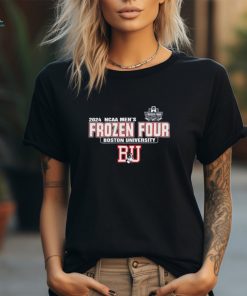 Boston University 2024 NCAA Frozen Four hockey shirt
