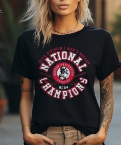 Boston University Terriers Men's Hockey 2024 National Champions Tee Shirt