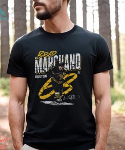 Brad Marchand Boston Crack WHT SHIRT