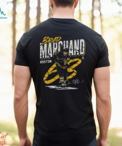 Brad Marchand Boston Crack WHT SHIRT