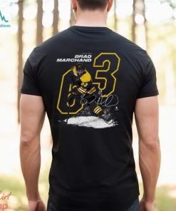 Brad Marchand Offset Y WHT SHIRT