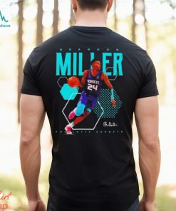 Brandon Miller Charlotte Hornets basketball signature shirt