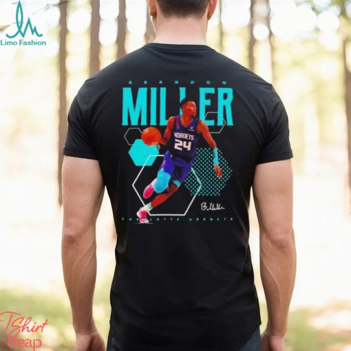 Brandon Miller Charlotte Hornets basketball signature shirt