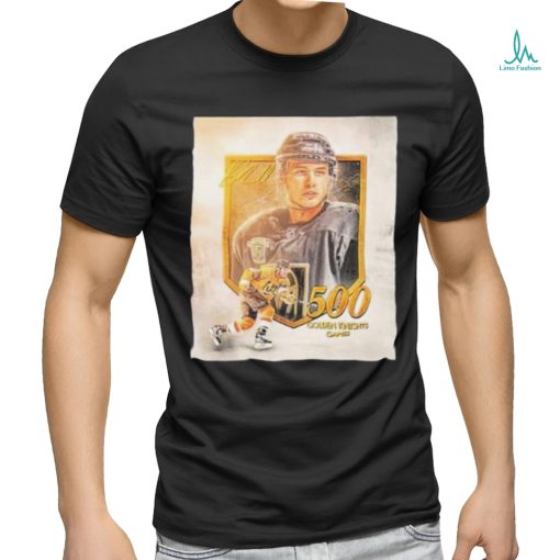 Brayden McNabb Playing In Their 500th Games As Golden Knights Shirt