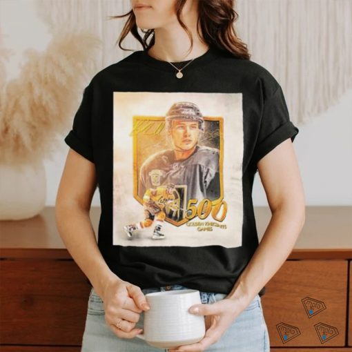 Brayden McNabb Playing In Their 500th Games As Golden Knights Shirt