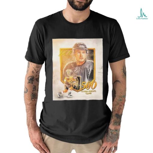 Brayden McNabb Playing In Their 500th Games As Golden Knights Shirt