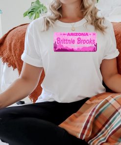 Brittnie Brooks BB AZ License Plate Shirt