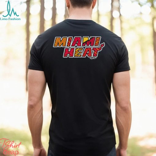 Britto X Miami Heat logo shirt