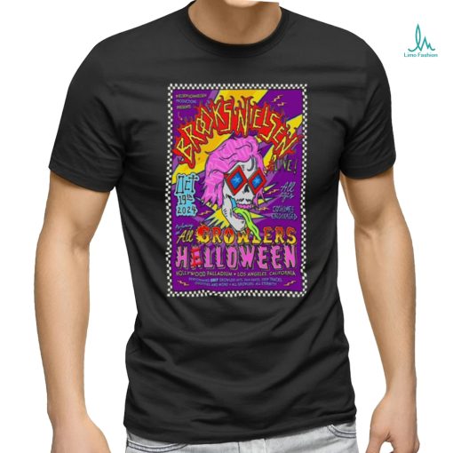 Brooks Nielsen Hollywood Palladium Hollywood Ca Event Poster Oct 19 2024 Poster shirt