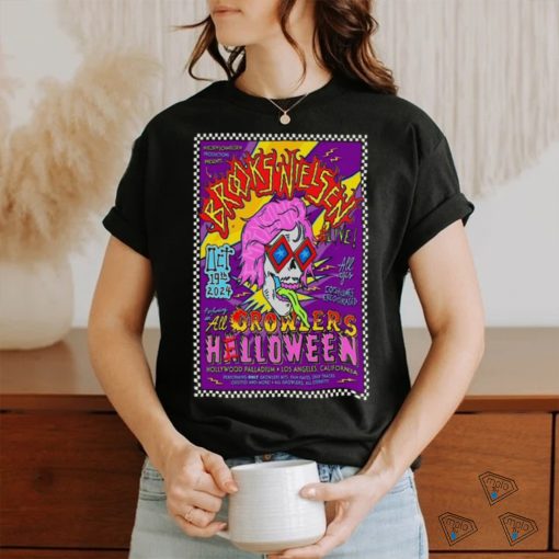 Brooks Nielsen Hollywood Palladium Hollywood Ca Event Poster Oct 19 2024 Poster shirt