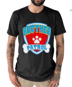 Brother Of The Birthday Dog Paw Family Matching Shirt