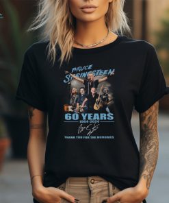 Bruce Springsteen 60 Years 1964 2024 Thank You For The Memories T Shirt
