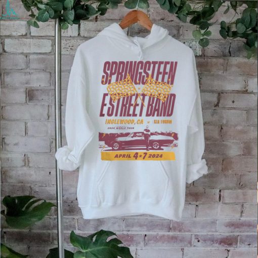 Bruce Springsteen Merch Inglewood 2024 Show T Shirt