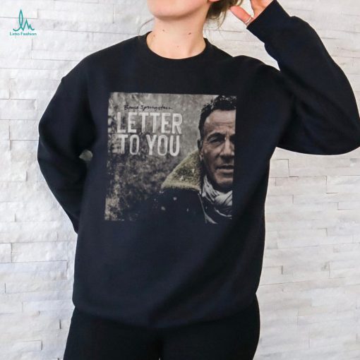Bruce Springsteen Merch Letter To You Album Cover T Shirt