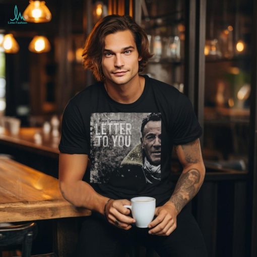 Bruce Springsteen Merch Letter To You Album Cover T Shirt