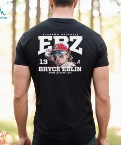 Bryce Eblin Alabama Crimson Tide baseball caricature shirt