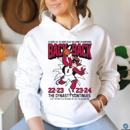 Buffalo Back 2 Back 22 23 23 24 The Dynasty Continues T shirt