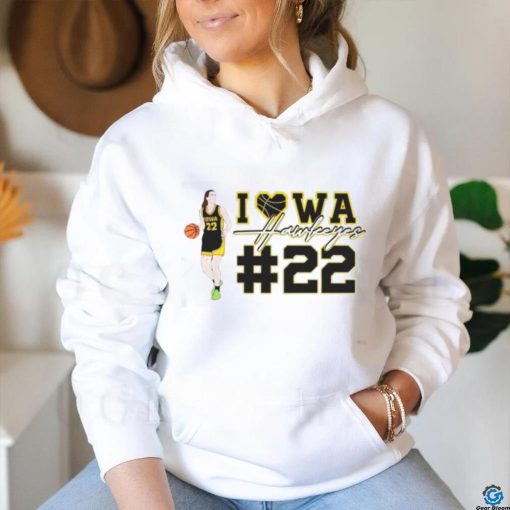 Caitlin Clark Hawkeyes 22 Iowa basketball shirt