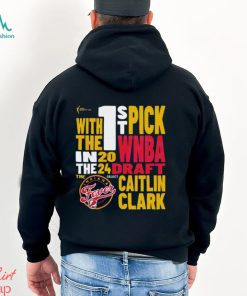 Caitlin Clark Indiana Fever 2024 WNBA Draft 1st Pick Shirt