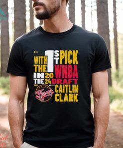 Caitlin Clark Indiana Fever 2024 WNBA Draft 1st Pick Shirt
