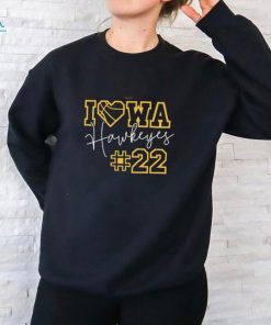 Caitlin Clark Iowa Hawkeyes Women’s Basketball #22 T Shirt