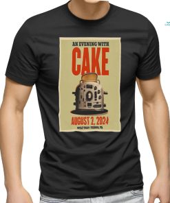 Cake August 2 2024 Wolf Trap Vienna VA Poster shirt