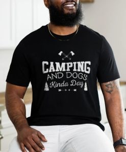 Camping And Dogs Kinda Day Classic T Shirt