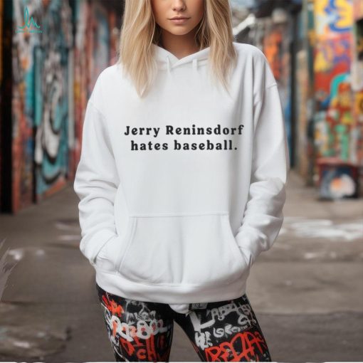 Cardboard White Sox Jerry Reinsdorf Hates Baseball Shirt