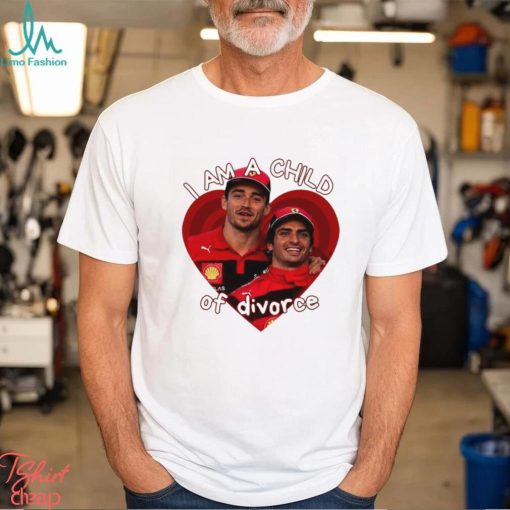 Carlos Sainz and Charles Leclerc I am a Child of Divorce shirt