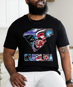 Carolina Hurricanes South Carolina Gamecocks Charlotte FC Carolina Panthers T Shirt