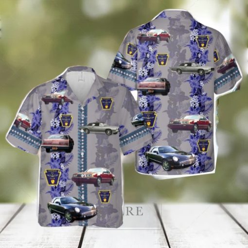 Central Pa Thunderbird Club Hawaiian Shirt Summer Holiday Gift