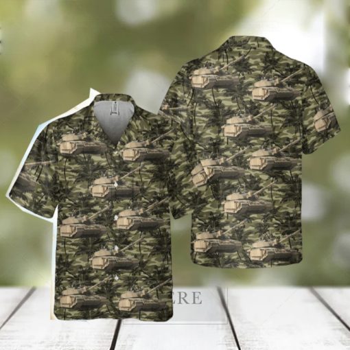 Challenger 2 _ British Army MBT Pocket Hawaiian Shirt