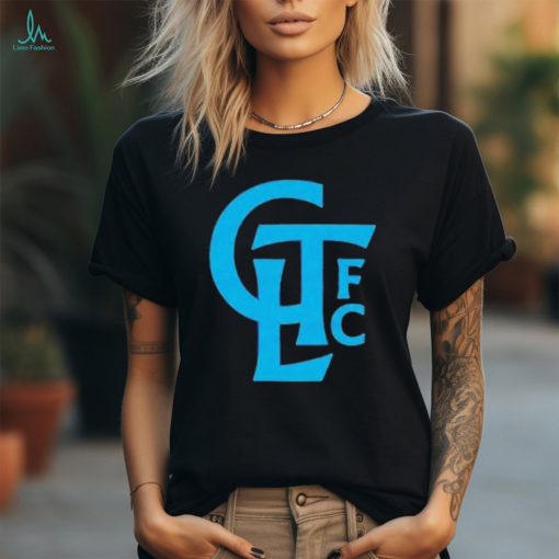 Charlotte fc monogram logo T shirt