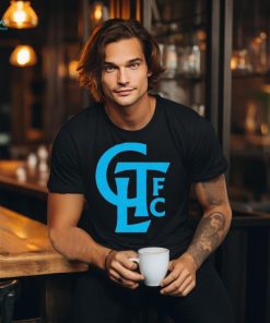 Charlotte fc monogram logo T shirt