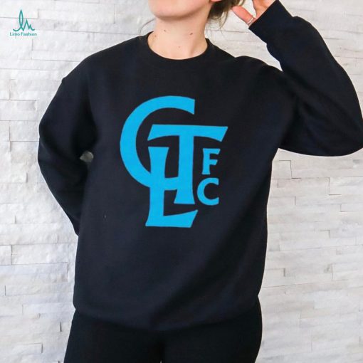 Charlotte fc monogram logo T shirt