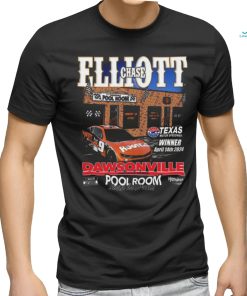 Chase Elliott Pool Room Texas Motor Speedway Winner April 2024 Dawsonville T Shirt