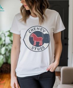 Cheney Studs logo baseball vintage shirt